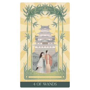 Japanese Art Nouveau Tarot (Premium) kortos Lo Scarabeo